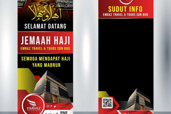 Roll-Up Bunting Hajj